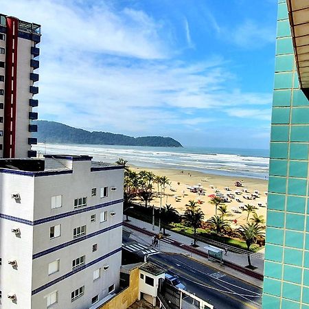 Apartamento Kit Praia Grande Na Guilhermina Frente Marアパートメント エクステリア 写真