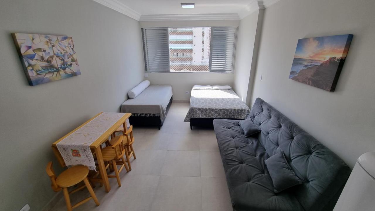 Apartamento Kit Praia Grande Na Guilhermina Frente Marアパートメント エクステリア 写真