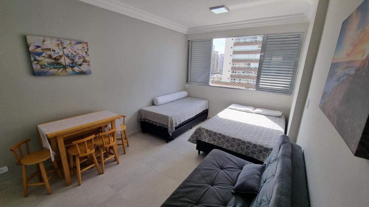 Apartamento Kit Praia Grande Na Guilhermina Frente Marアパートメント エクステリア 写真
