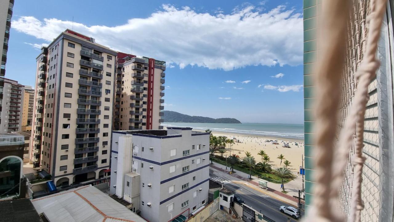 Apartamento Kit Praia Grande Na Guilhermina Frente Marアパートメント エクステリア 写真