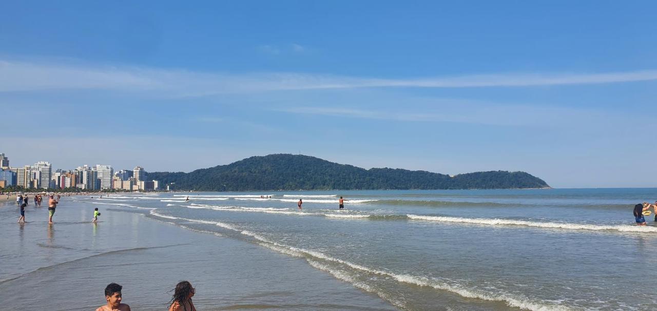 Apartamento Kit Praia Grande Na Guilhermina Frente Marアパートメント エクステリア 写真