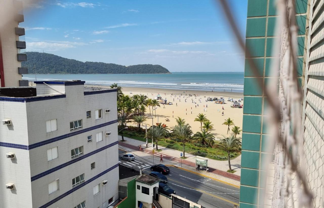 Apartamento Kit Praia Grande Na Guilhermina Frente Marアパートメント エクステリア 写真