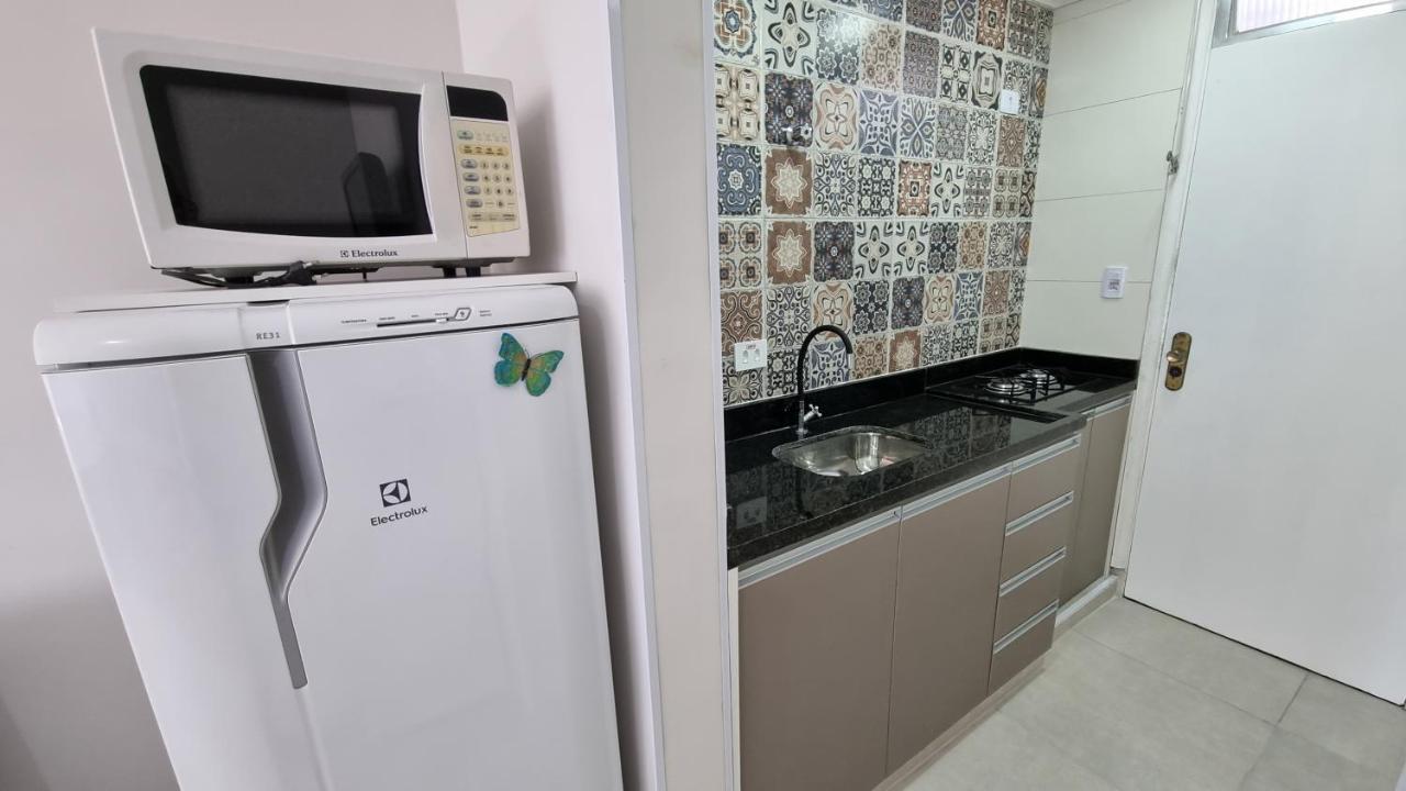Apartamento Kit Praia Grande Na Guilhermina Frente Marアパートメント エクステリア 写真