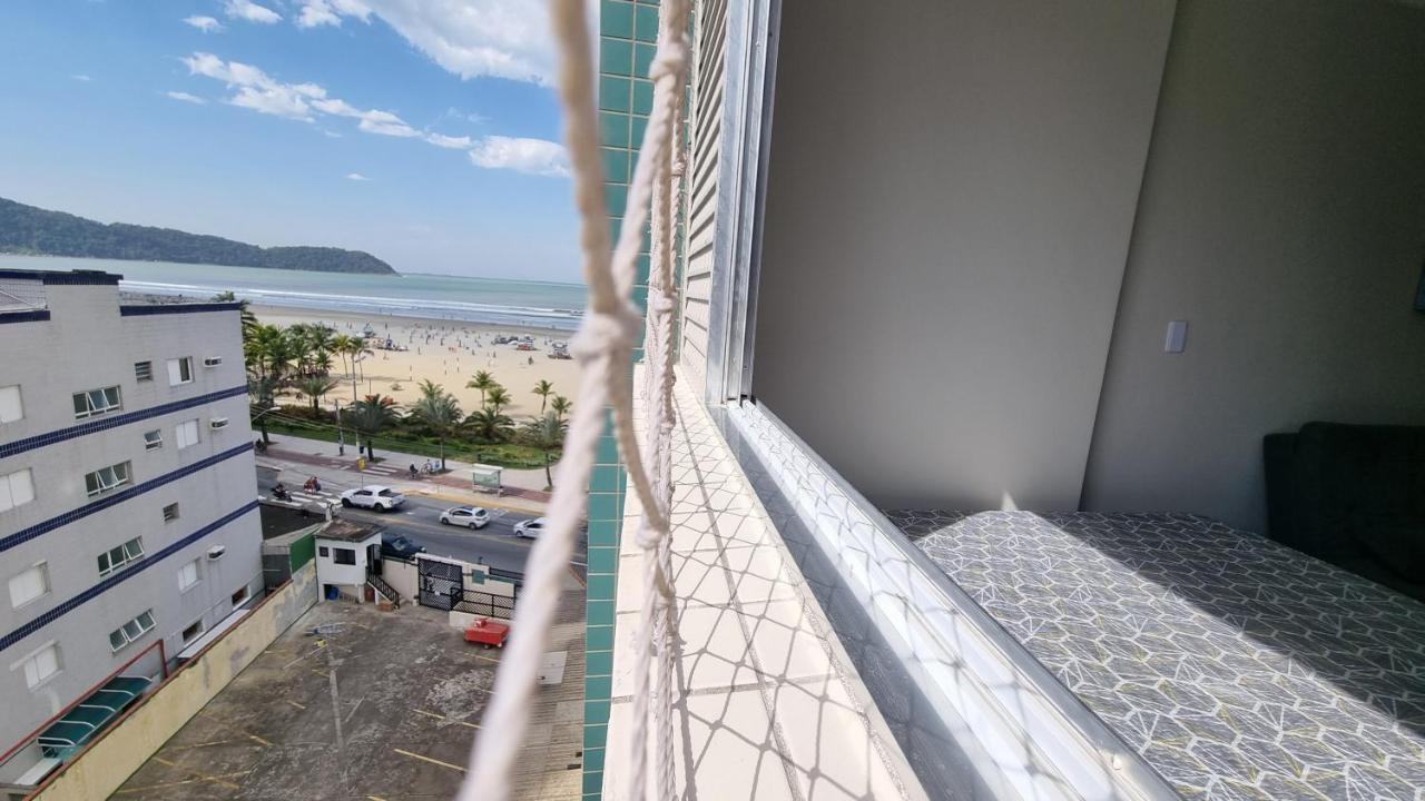 Apartamento Kit Praia Grande Na Guilhermina Frente Marアパートメント エクステリア 写真