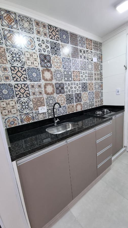 Apartamento Kit Praia Grande Na Guilhermina Frente Marアパートメント エクステリア 写真